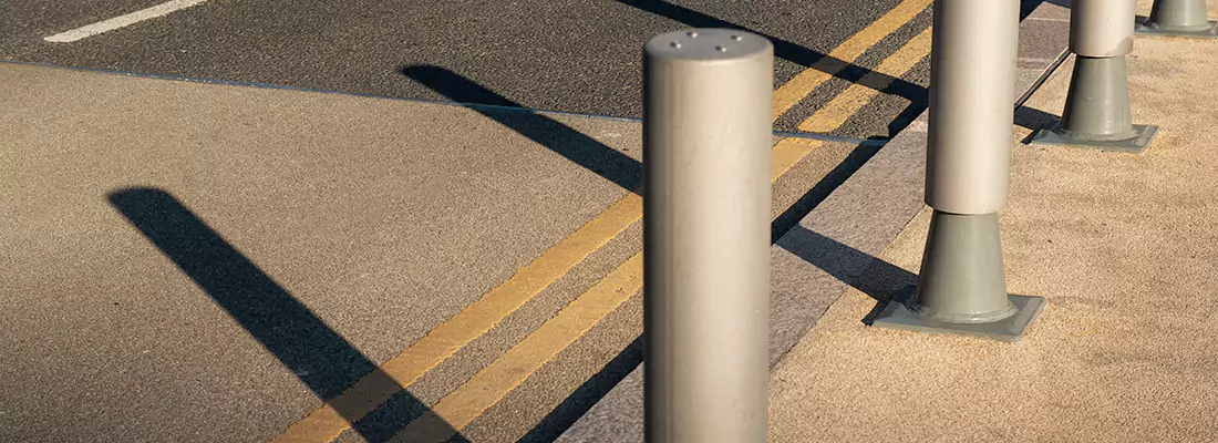 Custom Retractable Barrier Column Installations in Southchase, FL