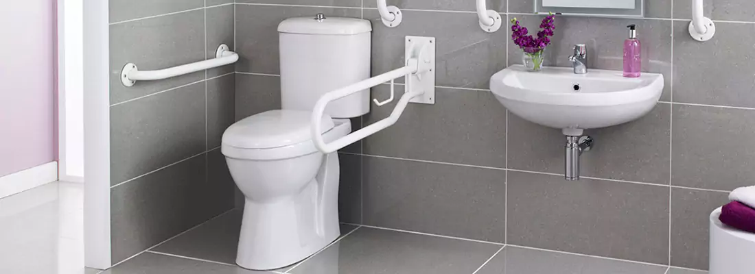 Modern Handicap Bathroom Solutions with Safety Features in Southchase, FL